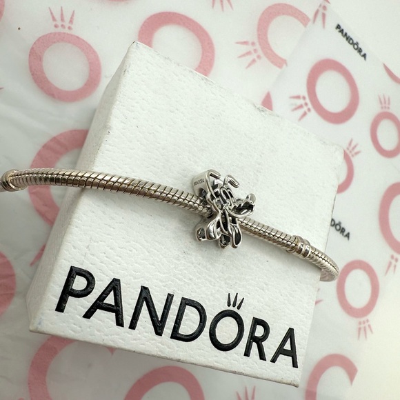 Authentic pandora Disney Pluto Openwork Charm Sterling Silver 925 - Picture 2 of 3